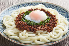 肉みそうどん